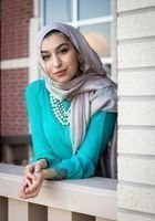 A photo of Amina, a tutor from Yale University