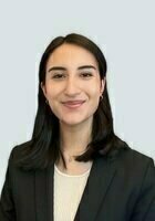 A photo of Esra, a tutor from University of North Carolina at Chapel Hill