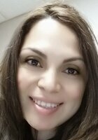 A photo of Lucia Arias, a tutor from Sam Houston State University