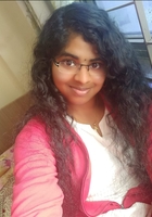 Online ISEE-Middle Level Mathematics Achievement tutor named Abinaya