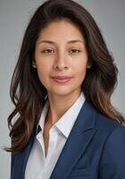 Online Linguistics tutor named Alejandra