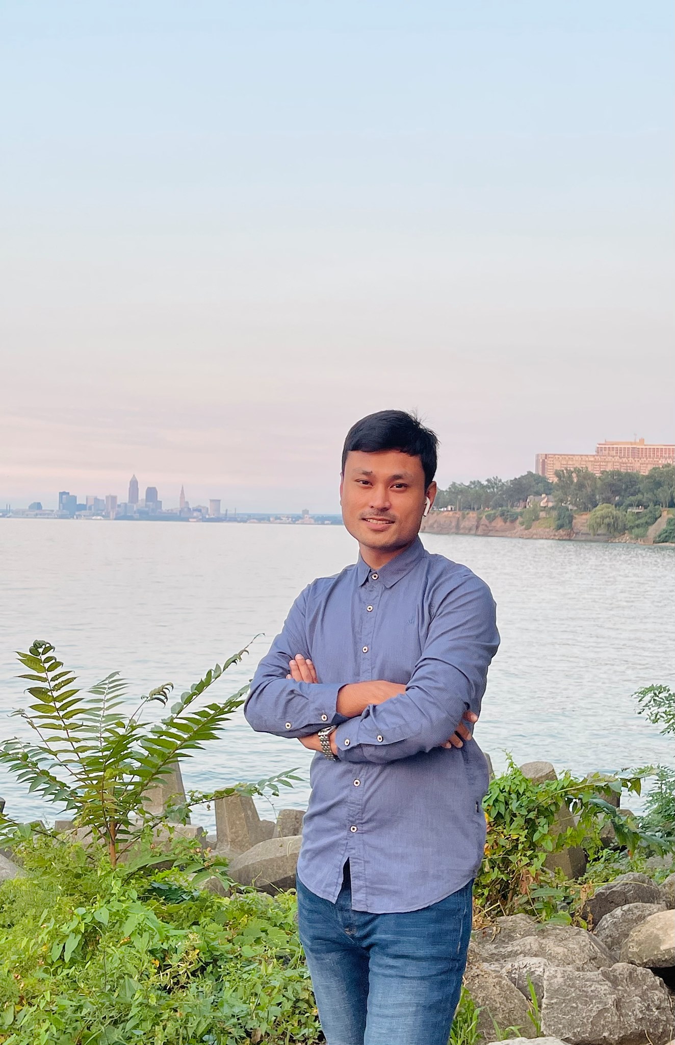 Online Coding tutor named Abishek