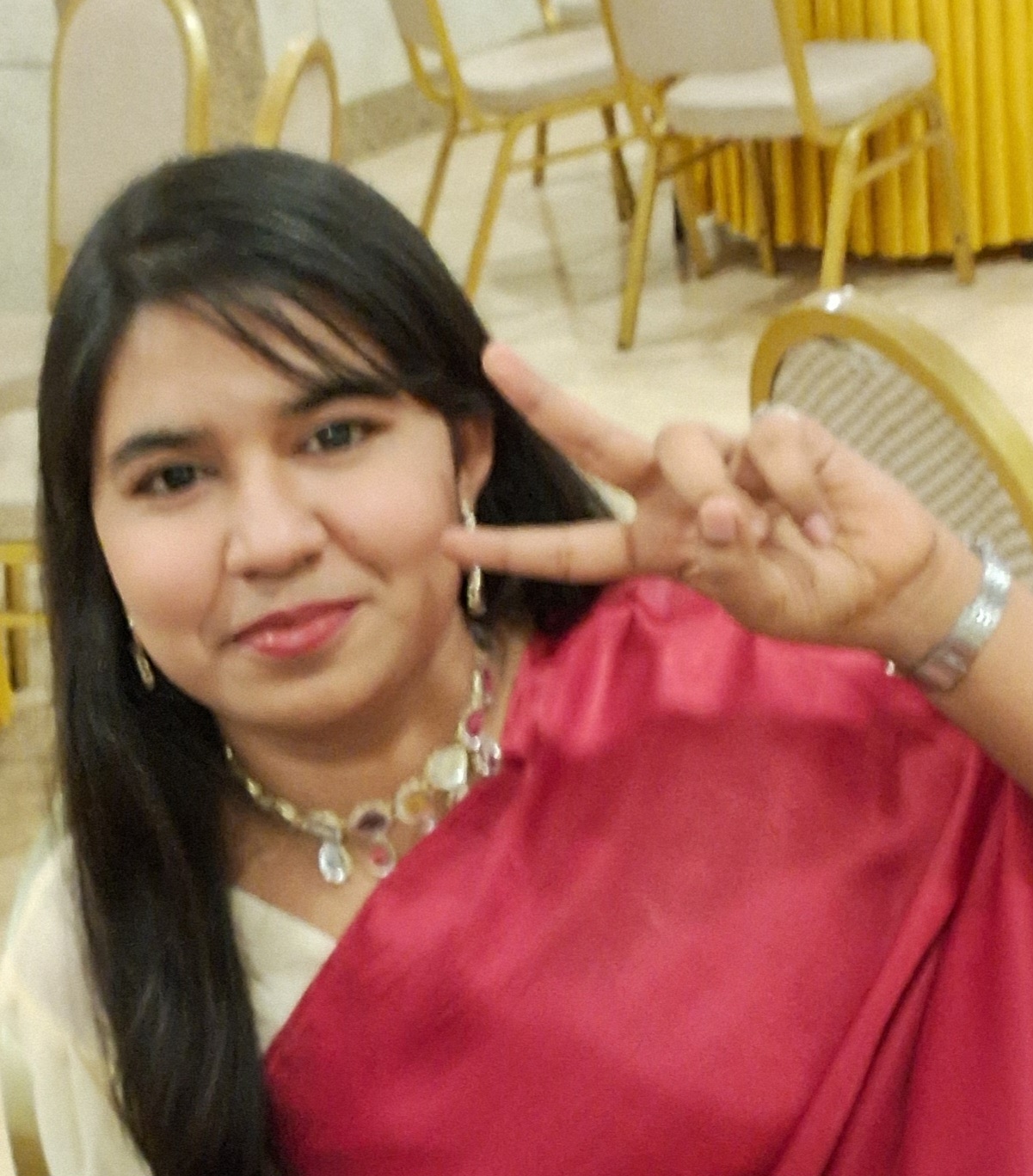 A photo of Mizba, a tutor from Bangalore city university
