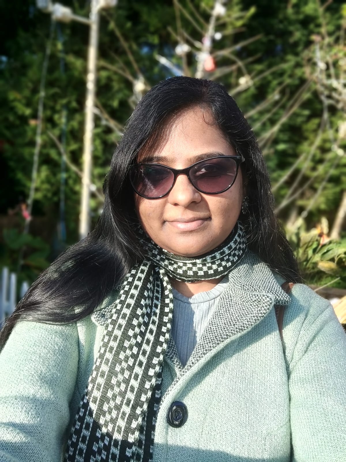 A photo of Indumathi, a tutor from Madras University