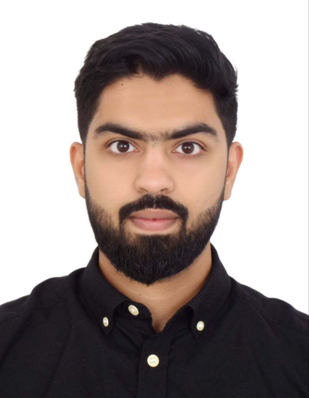 A photo of Sahal, a tutor from Tbilisi State Medical University