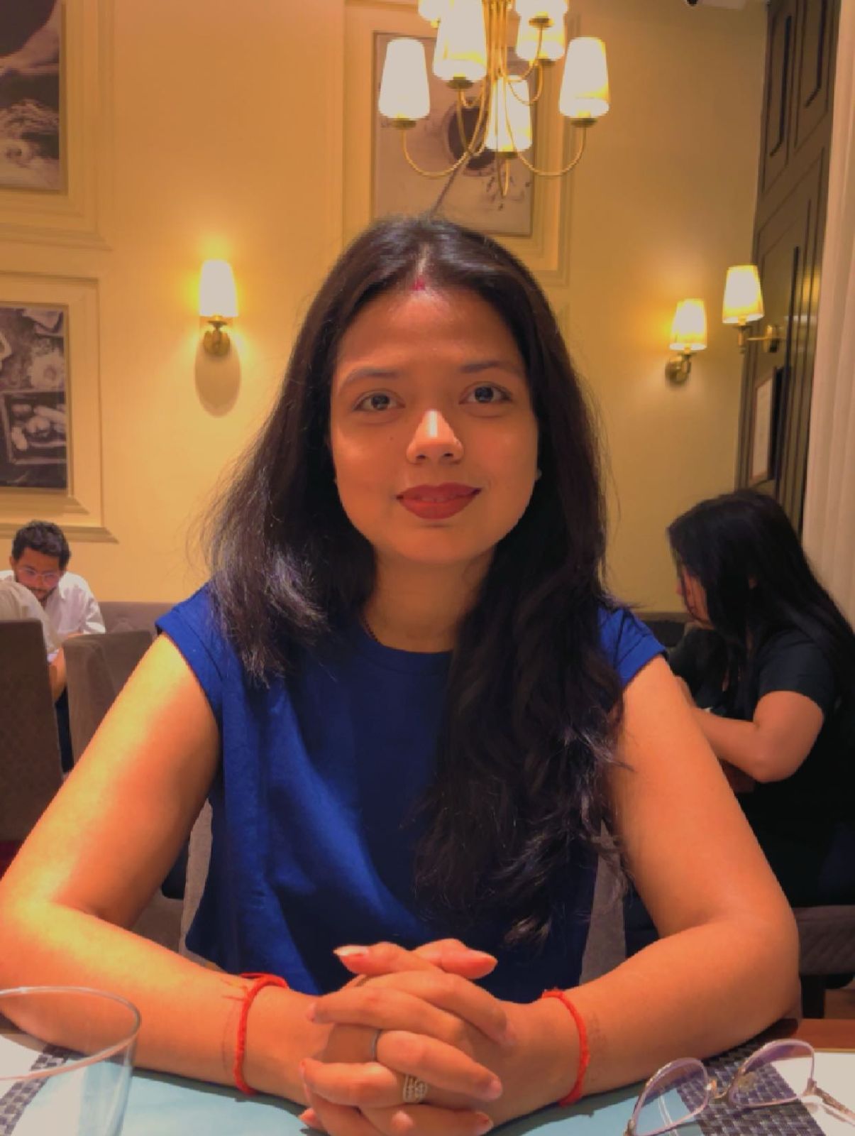 Online Linguistics tutor named Rukmani Nandan