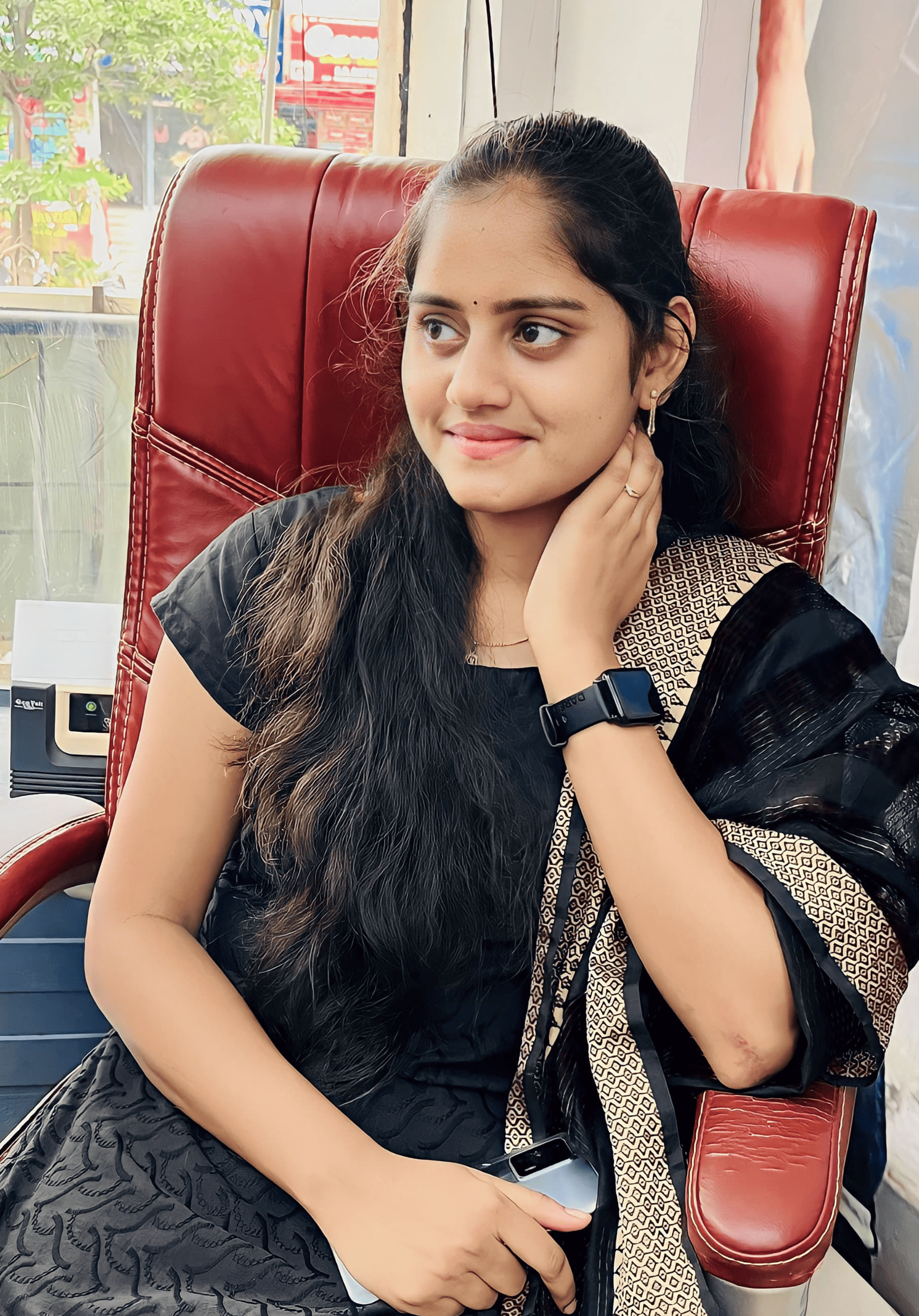 Online Probability tutor named Bhumika