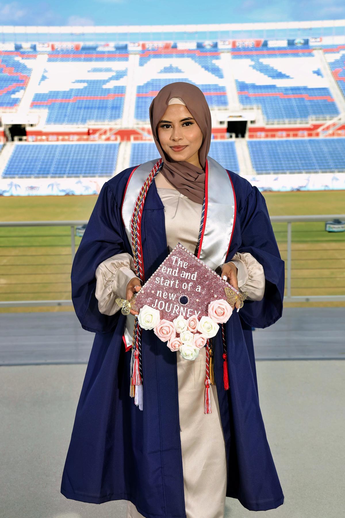 A photo of Fatema, a tutor from Florida Atlantic University