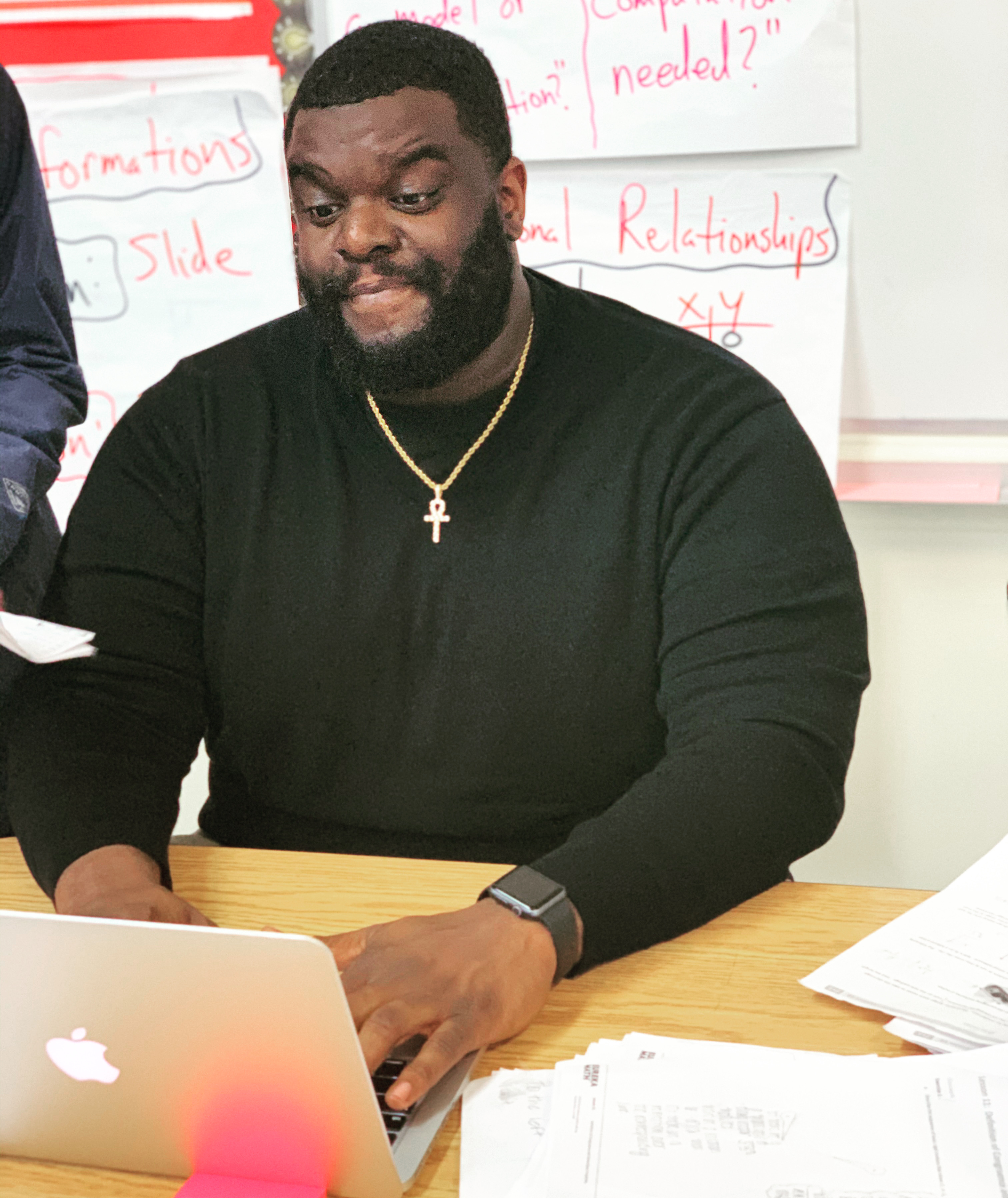 A photo of Michael, a tutor from Virginia State University