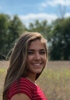 Online AP English Language and Composition tutor named Haley