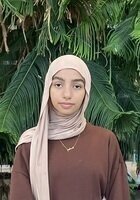 A photo of Tasneem, a tutor from McMaster University